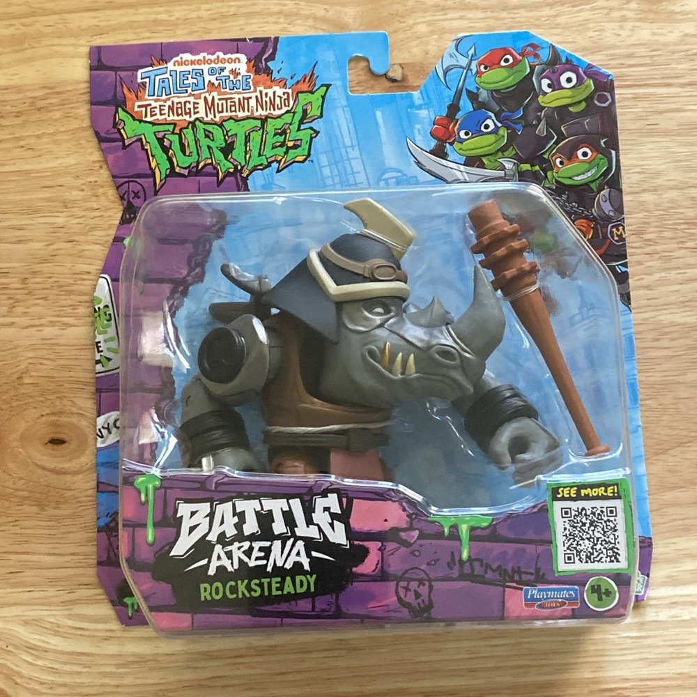 Tales of the Teenage Mutant Ninja Turtles Battle Area - Rocksteady (New/Sealed)